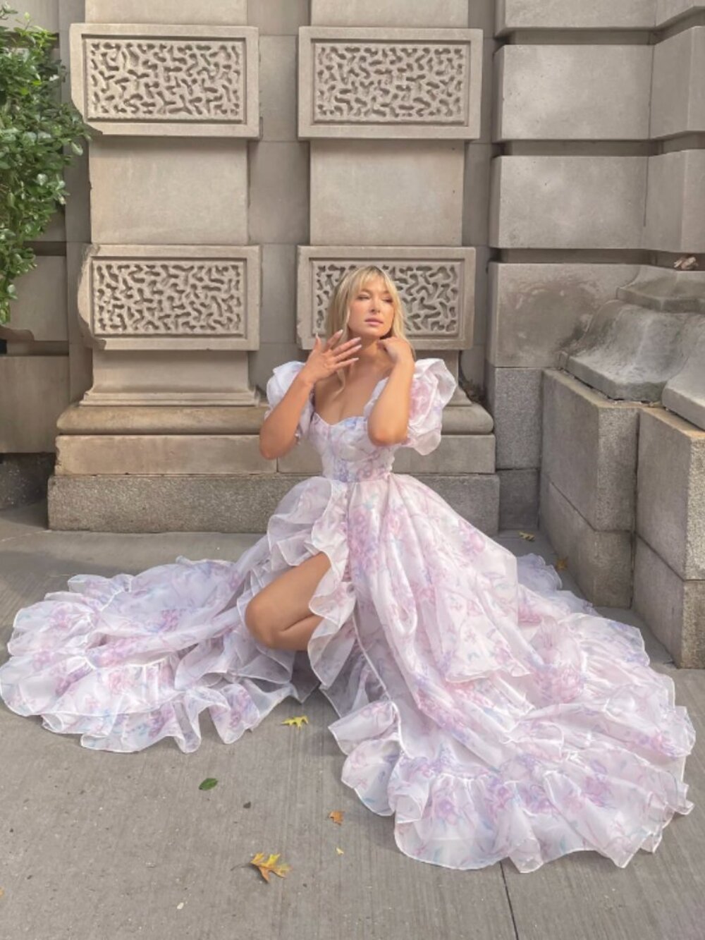 Selkie "The Ribbon Dancer in Bloom" Gown - Picture 3 of 7